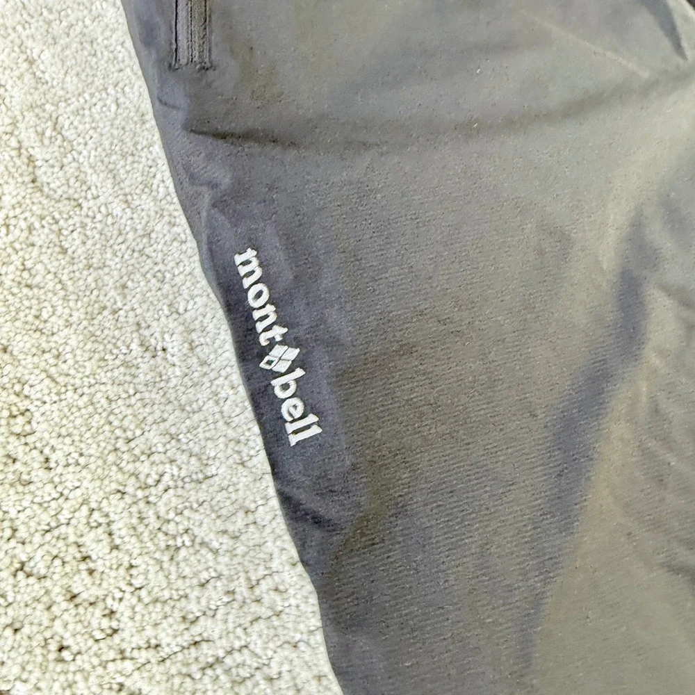 Montbell DRYTEC Down Pants Mens S Black Excellent 800 Fill Power 2301458